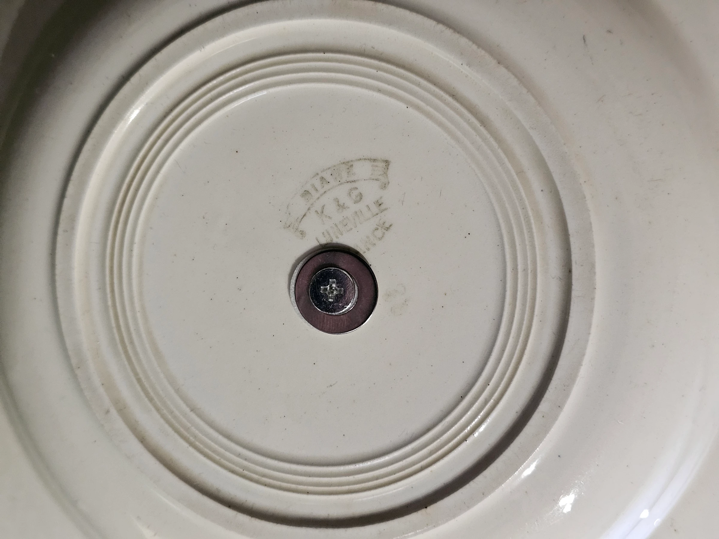 Presentation plate / blue dumb waiter – photo 7